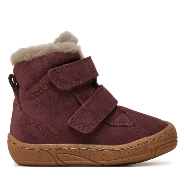 Kozaki Froddo Minni Suede G2110141-1 M Bordowy