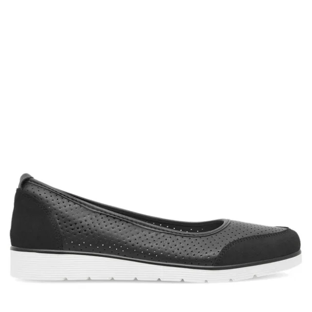 Baleriny Clara Barson WYL3650-1 Czarny