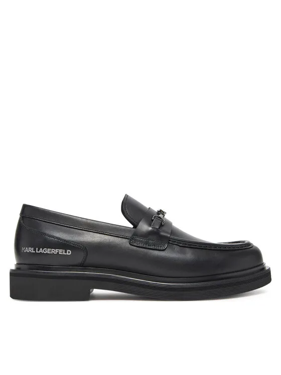 KARL LAGERFELD Mokasyny Kingston KL12215 Czarny