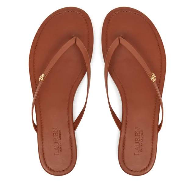 Japonki LAUREN RALPH LAUREN Raquel 802953931006 Brązowy