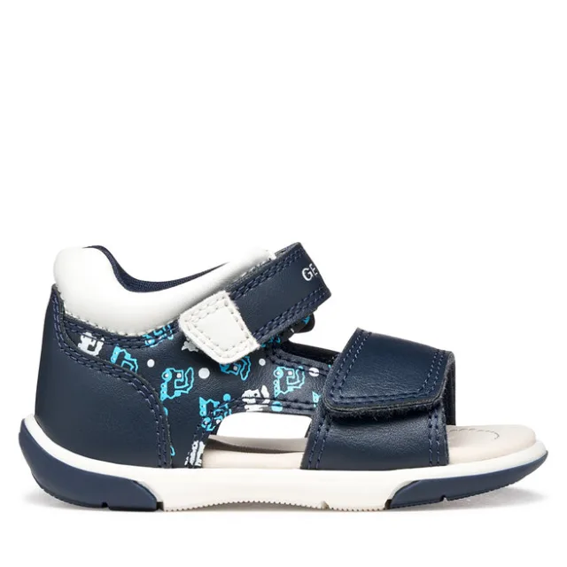 Sandały Geox B Sandal Zapito Boy B556EA 05404 C4P1Z Granatowy