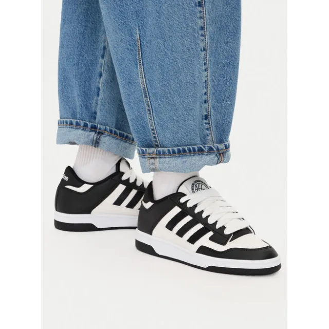 Sneakersy adidas Rapid Court Low JR0166 Czarny