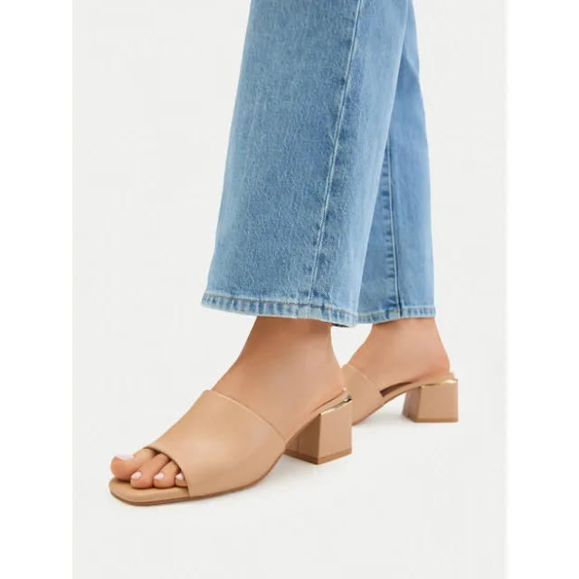 Klapki Nine West CEO-6223-9 Beżowy