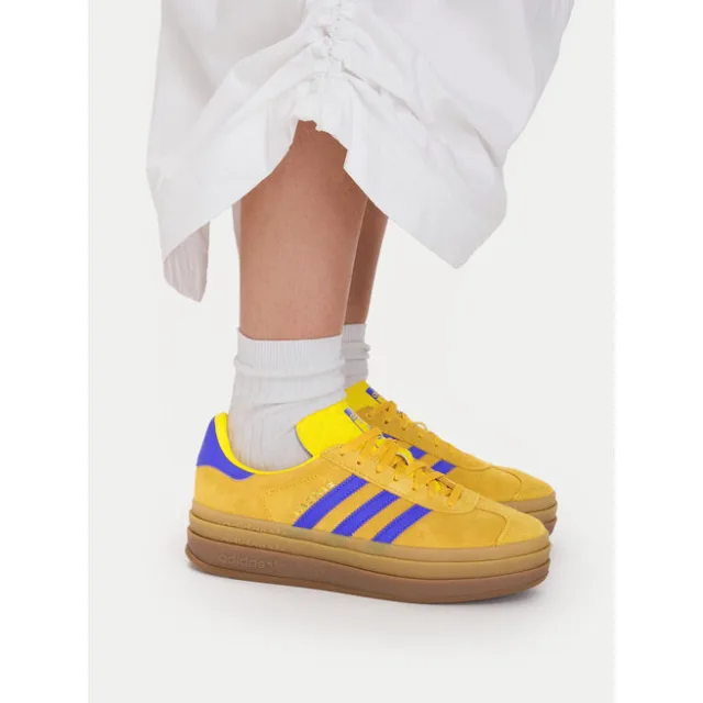 Sneakersy adidas Gazelle Bold KI7212 Żółty