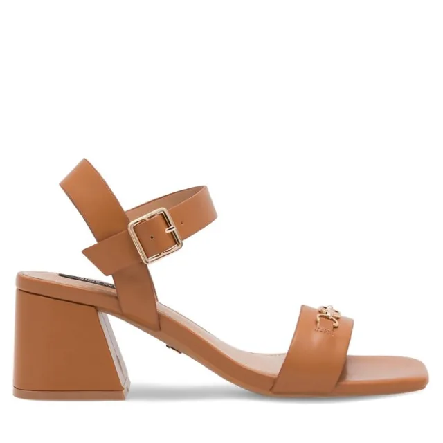 Sandały Nine West 123AL0553 Brązowy
