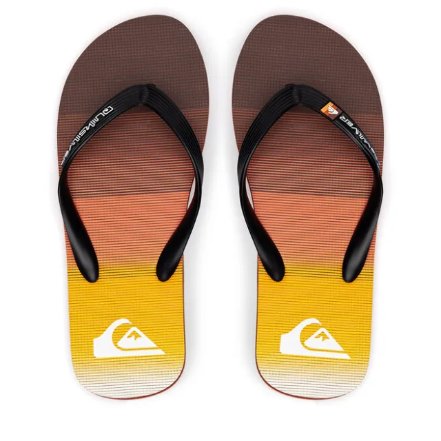 Japonki Quiksilver MOLOKAI STRIPE AQYL101361 XNNK Czarny