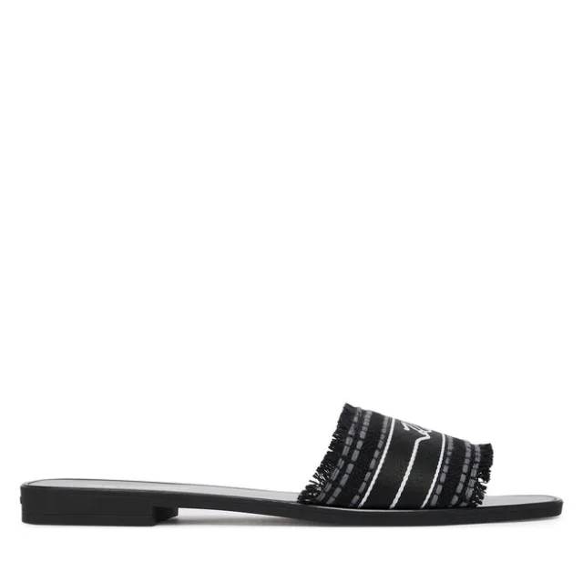 Klapki KARL LAGERFELD Skoot III KL80411C Czarny