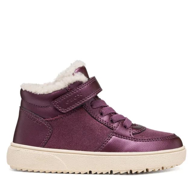 Sneakersy Geox J Theleven Girl B Abx J56HTA 077AJ C8017 M Fioletowy