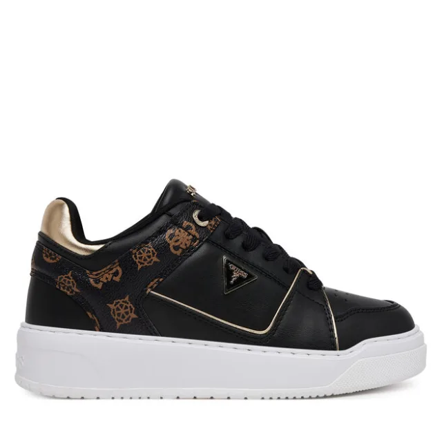 Sneakersy Guess FLTDEL FAL12 Czarny