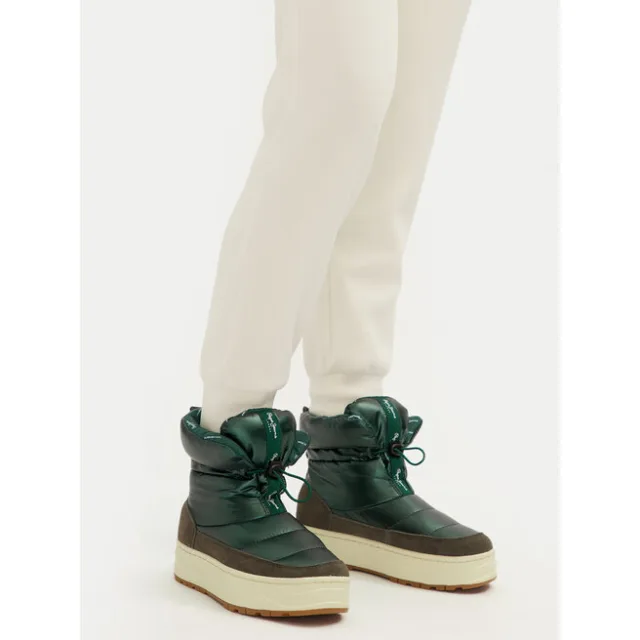 Śniegowce Pepe Jeans PLS50554 Zielony