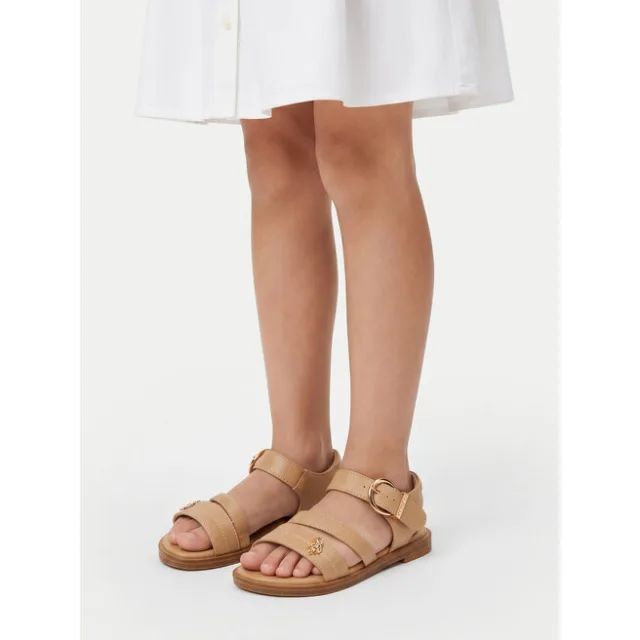 Sandały U.S. Polo Assn. EO-ADELA002K/6Y1 Beżowy