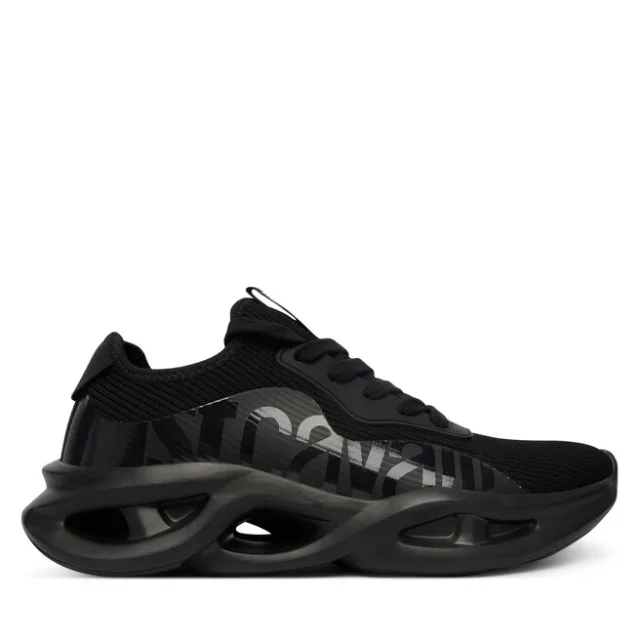 Sneakersy Just Cavalli 80QA3SV1 ZSE45 Czarny