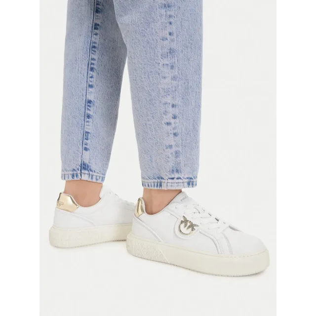 Sneakersy PINKO Yoko 06 SS0041P087 Biały
