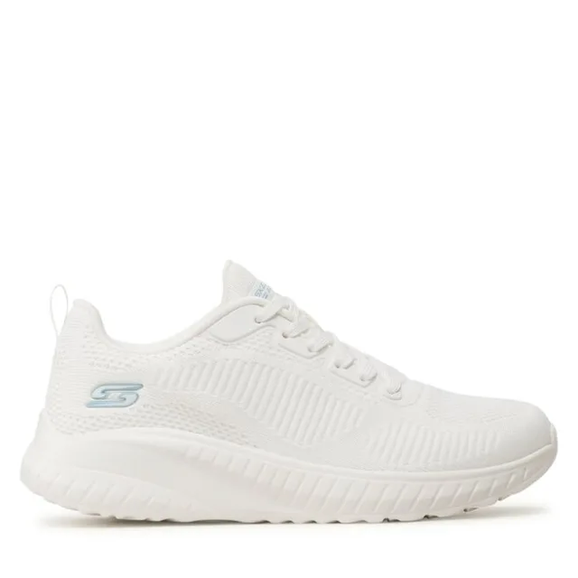 Sneakersy Skechers BOBS SPORT Face Off 117209/OFWT Biały