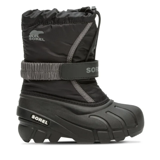 Śniegowce Sorel Childrens Flurry™ Boot 2114082016 Czarny