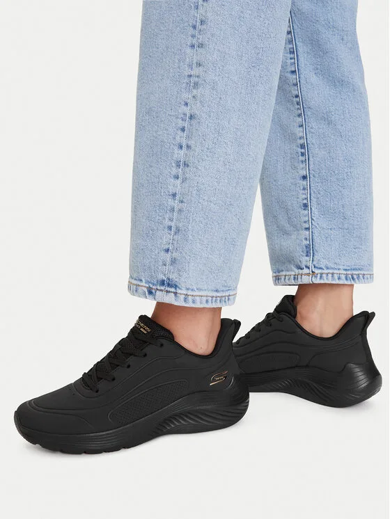 Sneakersy Skechers Sport Squad Waves 117485 Czarny