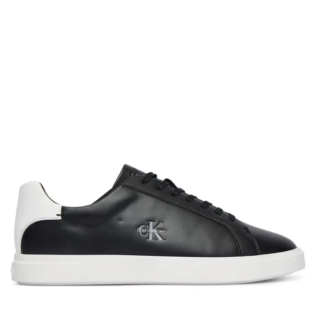 Sneakersy Calvin Klein Low Prof Cupsole Lth HW0HW03295 Czarny