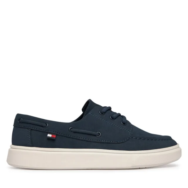 Półbuty Tommy Hilfiger T3B4-34352-0315 Granatowy