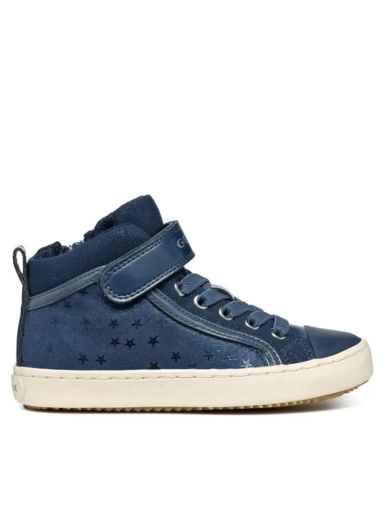 Sneakersy Geox J Kalispera Girl J744GI 0DHAJ C4005 D Granatowy