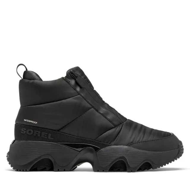 Śniegowce Sorel Kinetic Impact Puffy Zip 2058681011 Czarny