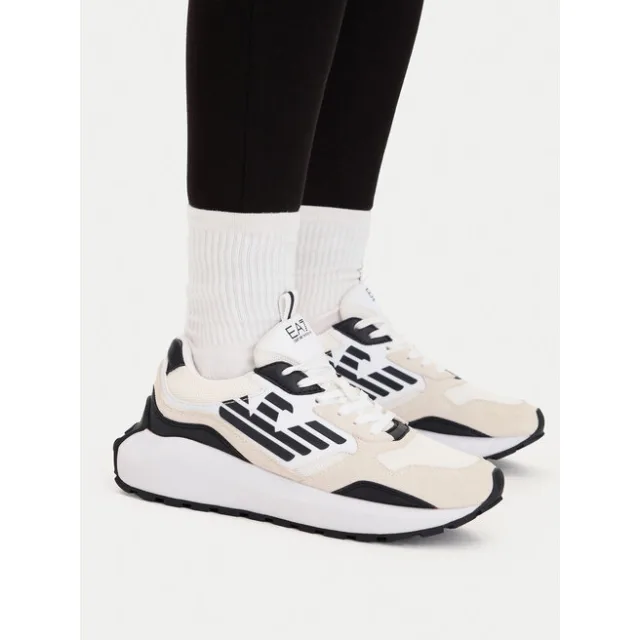 Sneakersy EA7 Emporio Armani 7X000657 AF23110 MZ021 Biały