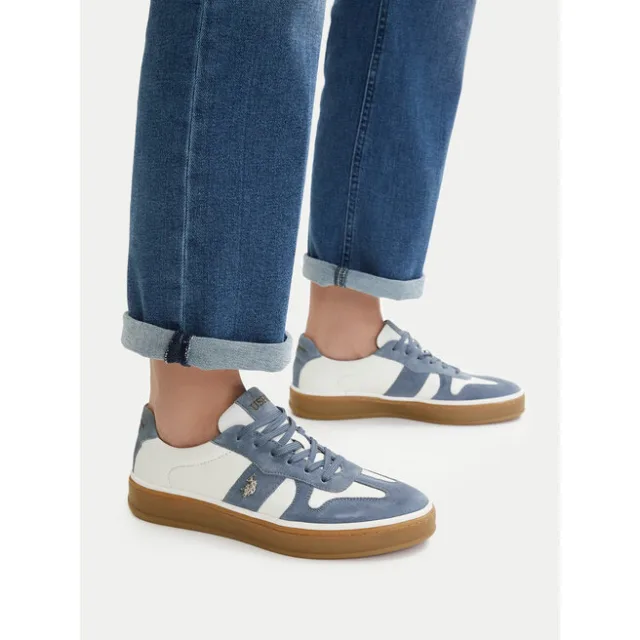 Sneakersy U.S. Polo Assn. EO-HAIRY001W/6LS1 Niebieski
