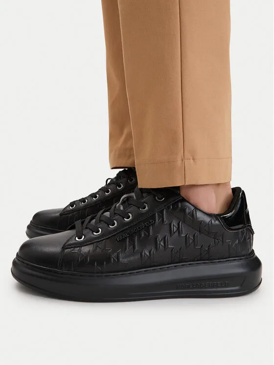 Sneakersy KARL LAGERFELD Kapri KL52549K Czarny