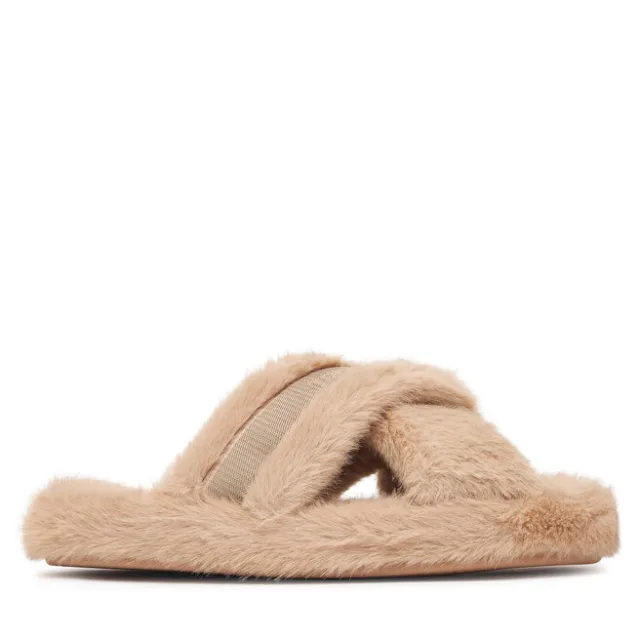 Kapcie Tommy Hilfiger Th Feminine House Shoes FW0FW09615 Beżowy