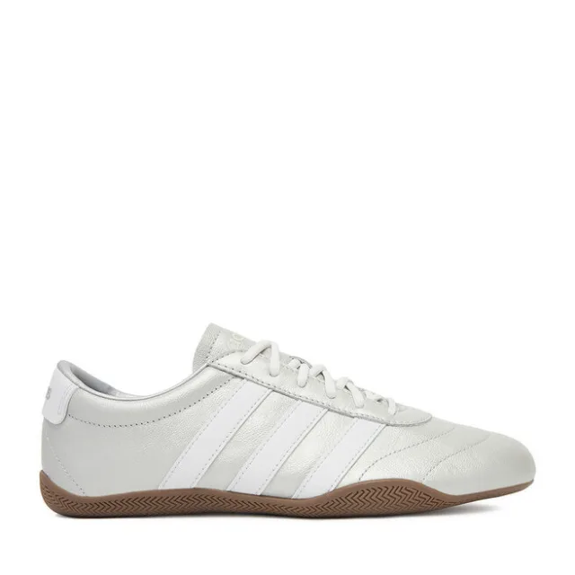 Sneakersy adidas GRAND COURT LO JQ9682 Srebrny