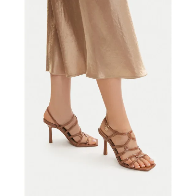 Sandały Nine West CEO-LS955066-23 Brązowy