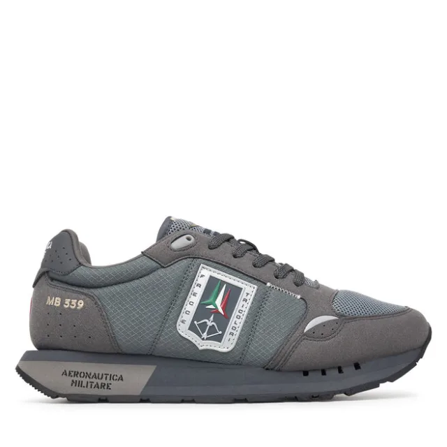 Sneakersy Aeronautica Militare 262SC0292UCT04393 Szary