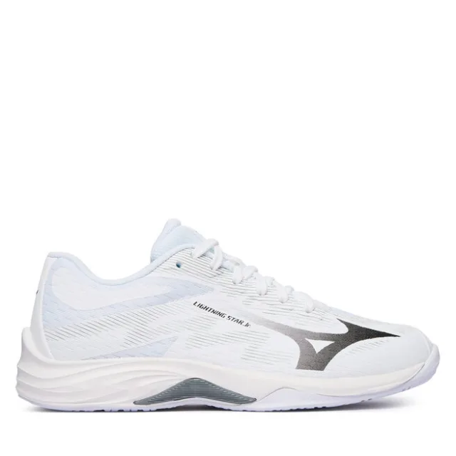 Buty halowe Mizuno Lightning Star Jr. V1GD2603 Biały