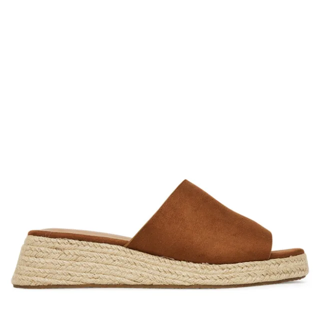 Klapki ONLY Shoes 15341286 Brązowy