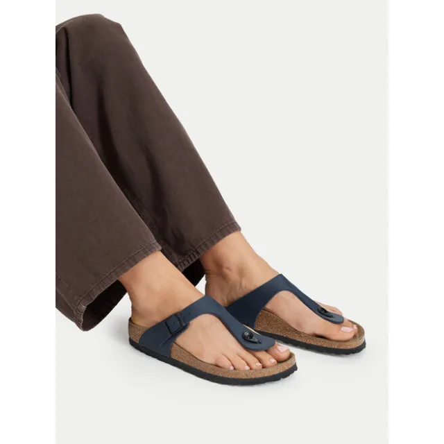 Japonki Birkenstock Gizeh Bs 0143623 Granatowy