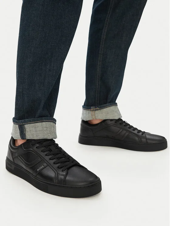 Sneakersy BOSS Rhys 50562636 Czarny