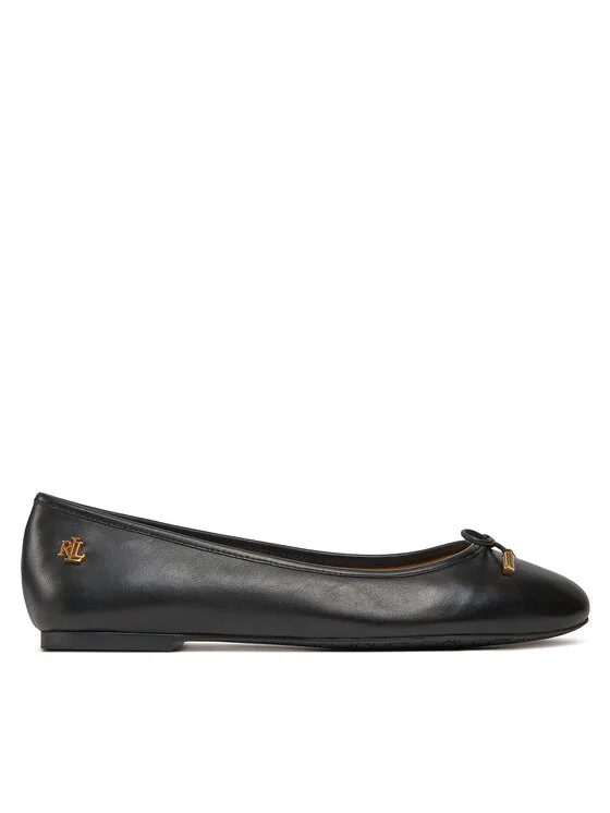 Baleriny Lauren Ralph Lauren 802940603001 Czarny