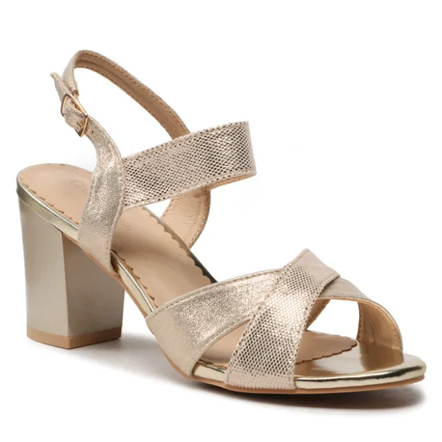 Sandały Clara Barson KL-230801-01 Złoty