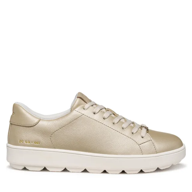 Sneakersy Geox D Spherica Ecub-1 D55WEB 000AK C5322 Beżowy