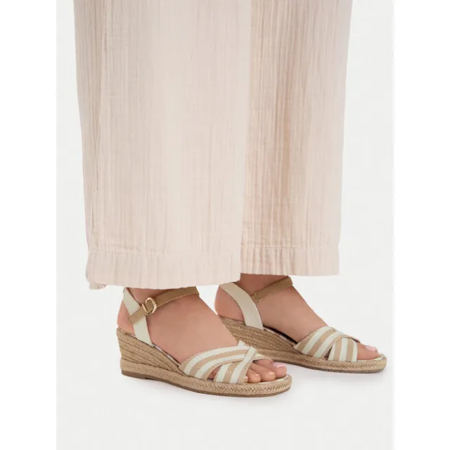 Espadryle Tamaris 1-28367-42 Beżowy
