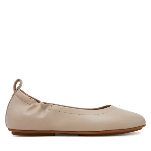 Baleriny FitFlop Q74 A20 Beżowy