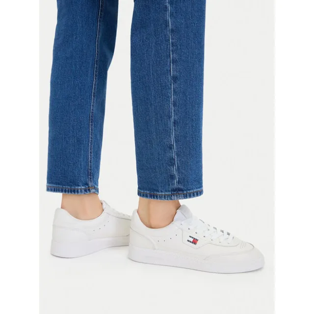 Sneakersy Tommy Jeans The Greenwich Edge Ltr EN0EN03049 Biały