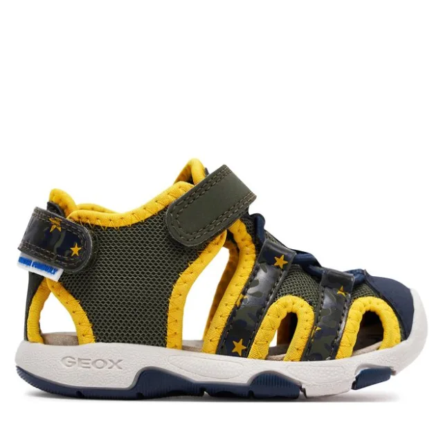 Sandały Geox B Sandal Multy Boy B450FB 014CE C0629 M Khaki