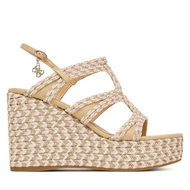 Sandały Guess FLJERS FAB04 Beżowy