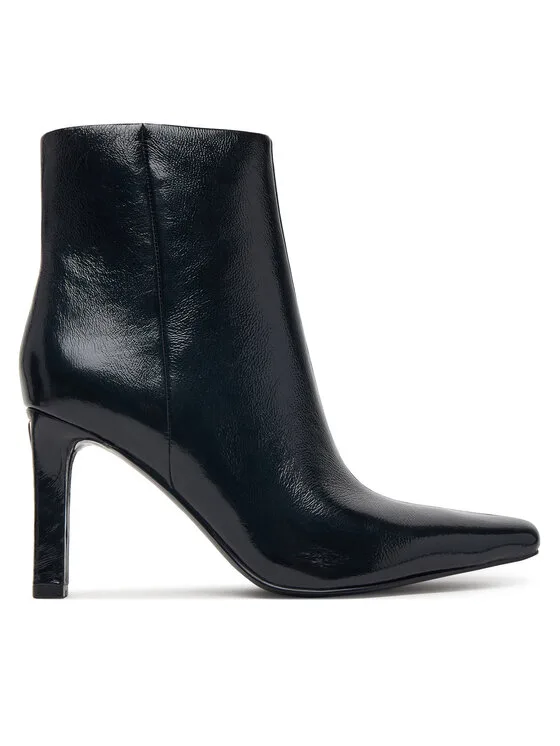 Guess Botki FLFREB LEA10 Czarny