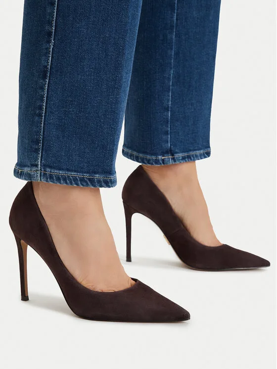 Szpilki Steve Madden Thrive Pump SM11003887 Brązowy