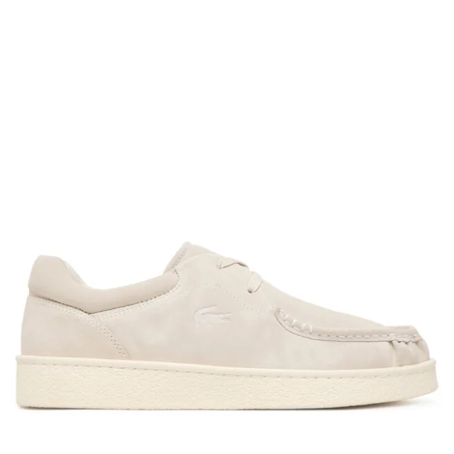 Półbuty Lacoste 52SMA0164 Kremowy