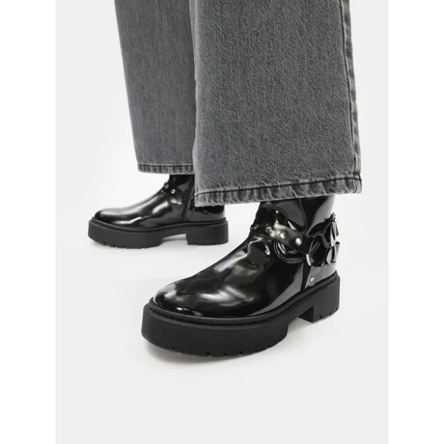 Botki Steve Madden Zwart SM11003405 Czarny