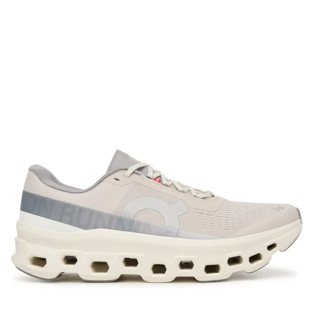 Buty do biegania On Cloudmonster 1 3MF30742143 Beżowy