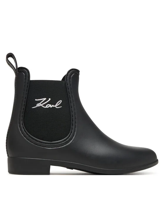 KARL LAGERFELD Kalosze KL94775 Czarny