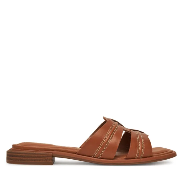 Klapki Clarks Ariany Mule 26181239 Brązowy